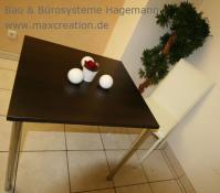 tisch_wenge_chrom_beine_leder_stuhl_weiss_vierfu